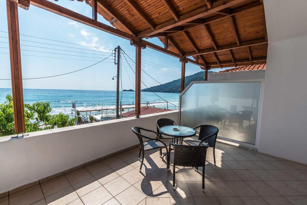 Litore Villa Skala Potamias  Bagian luar foto